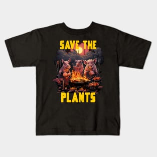 Save the plants! Kids T-Shirt